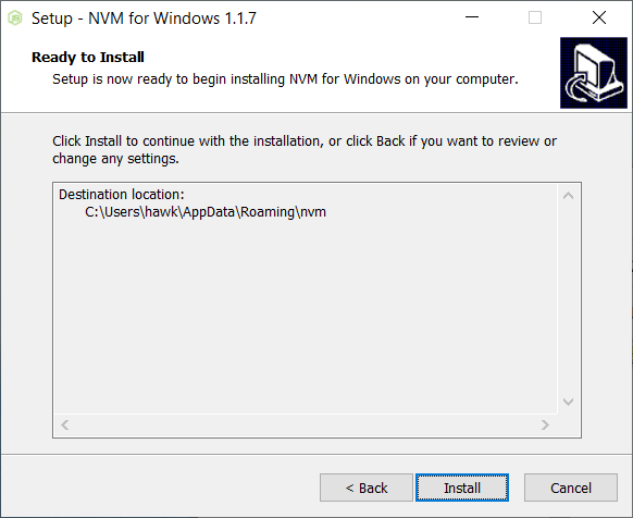 install node js windows 7